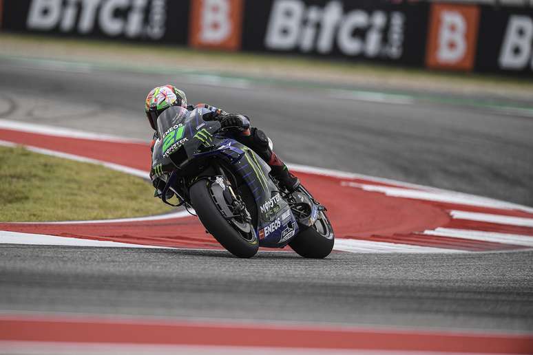 Franco Morbidelli em ação no circuito de Austin 