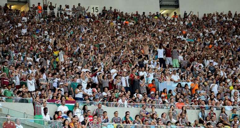 Fluminense contará com o retorno da torcida diante do fortaleza, quarta, às 21h30 (Lucas Merçon/Fluminense F.C.)