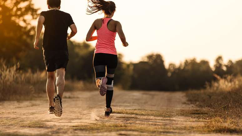 Primeiro passos de uma corrida