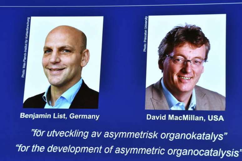 Benjamin List e David MacMillan, ganhadores do Nobel de Química em 2021