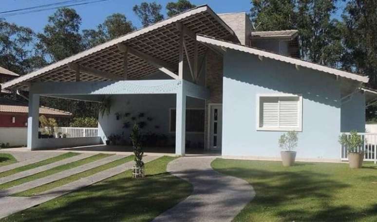 95. N&atilde;o esque&ccedil;a de elaborar rum projeto paisag&iacute;stico para a &aacute;rea externa. Fonte: Deise Santos Arquitetura