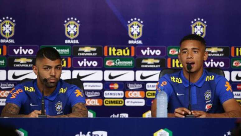 Contra a Venezuela, Gabriel Jesus e Gabigol dividem ataque da seleção e buscam protagonismo