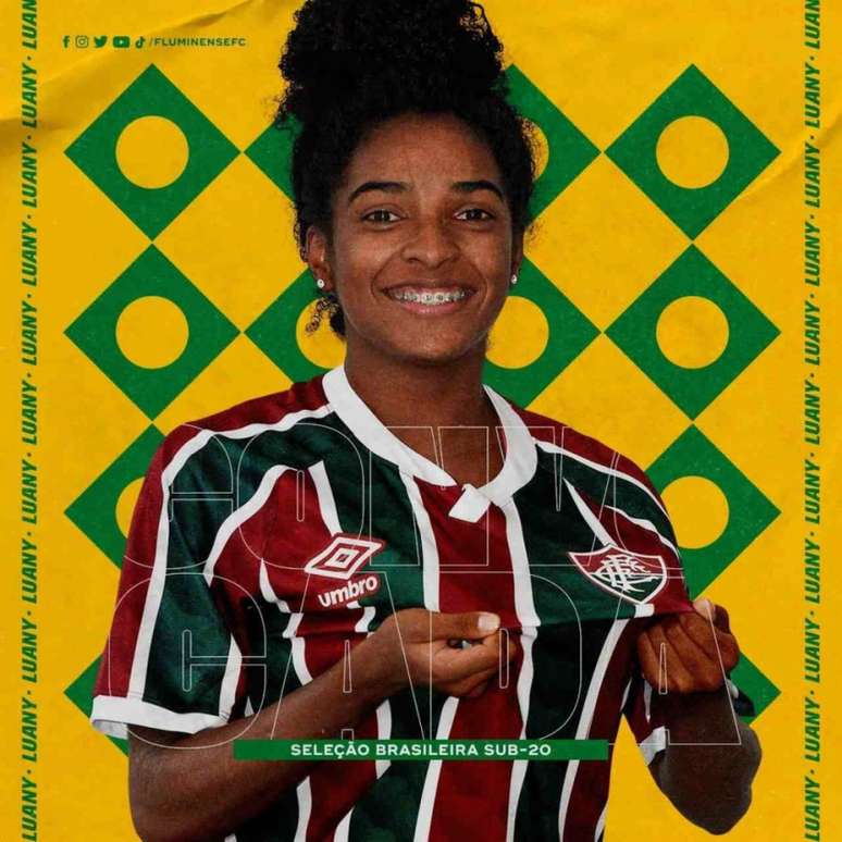 Luany desfalca o Fluminense em jogos do Carioca Feminino Adulto durante o período (Divulgação/Fluminense)