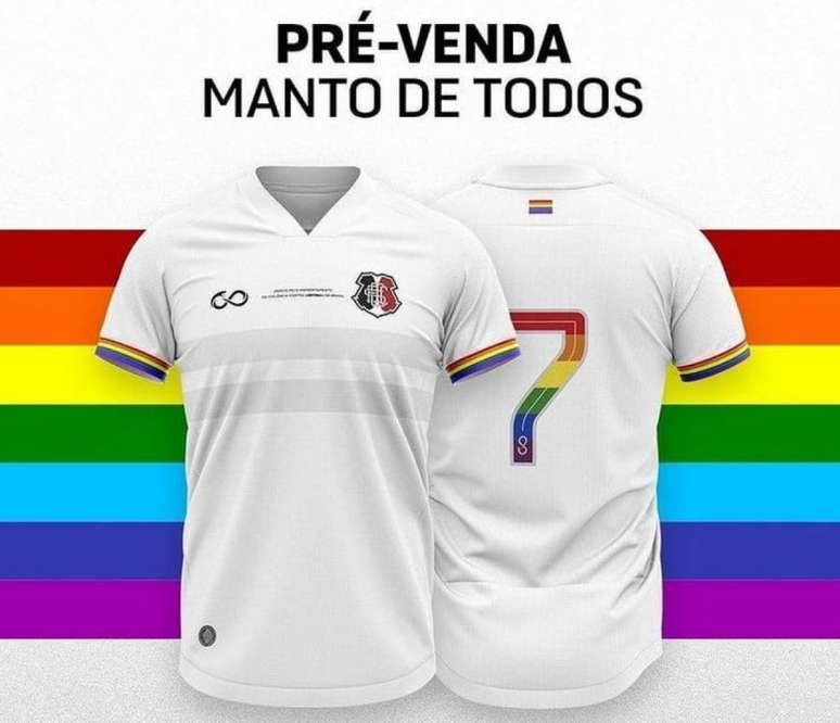 "Manto de Todos" tem mote de combate a homofobia (Divulgação/Santa Cruz)