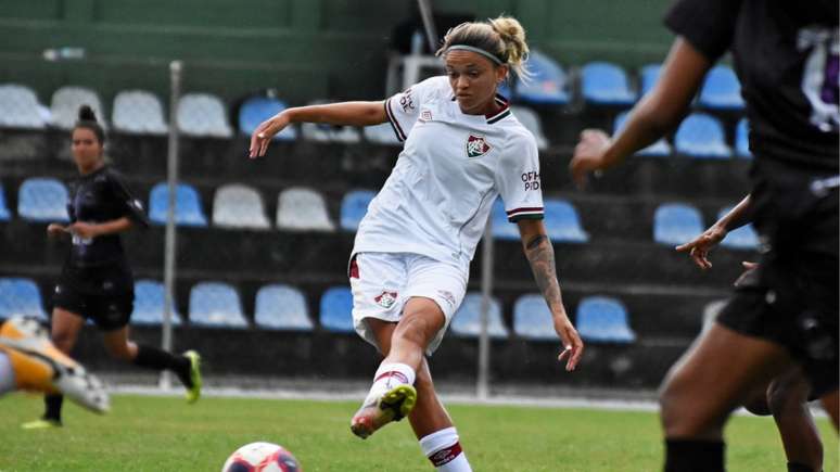 Joelma, do Fluminense, destacou importância do saldo de gols no Carioca Feminino (Mailson Santana/Fluminense FC)