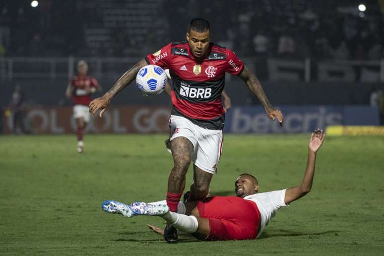 Kenedy entrou na etapa final da partida contra o Red Bull Bragantino (Foto: Alexandre Vidal/Flamengo)