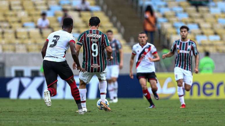 Fluminense voltou a tropeçar no Maracanã (Foto:  LUCAS MERÇON / FLUMINENSE F.C)