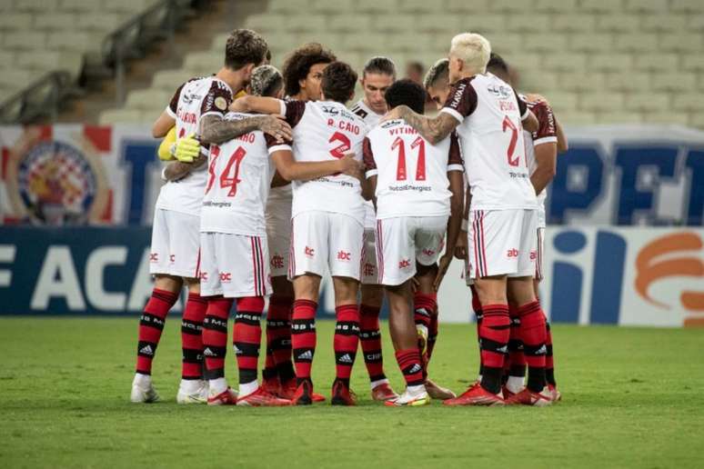 Flamengo derrotou o Fortaleza por 3 a 0, no Castelão, pela 25ª rodada do Brasileiro (Foto: Alexandre Vidal / Flamengo)