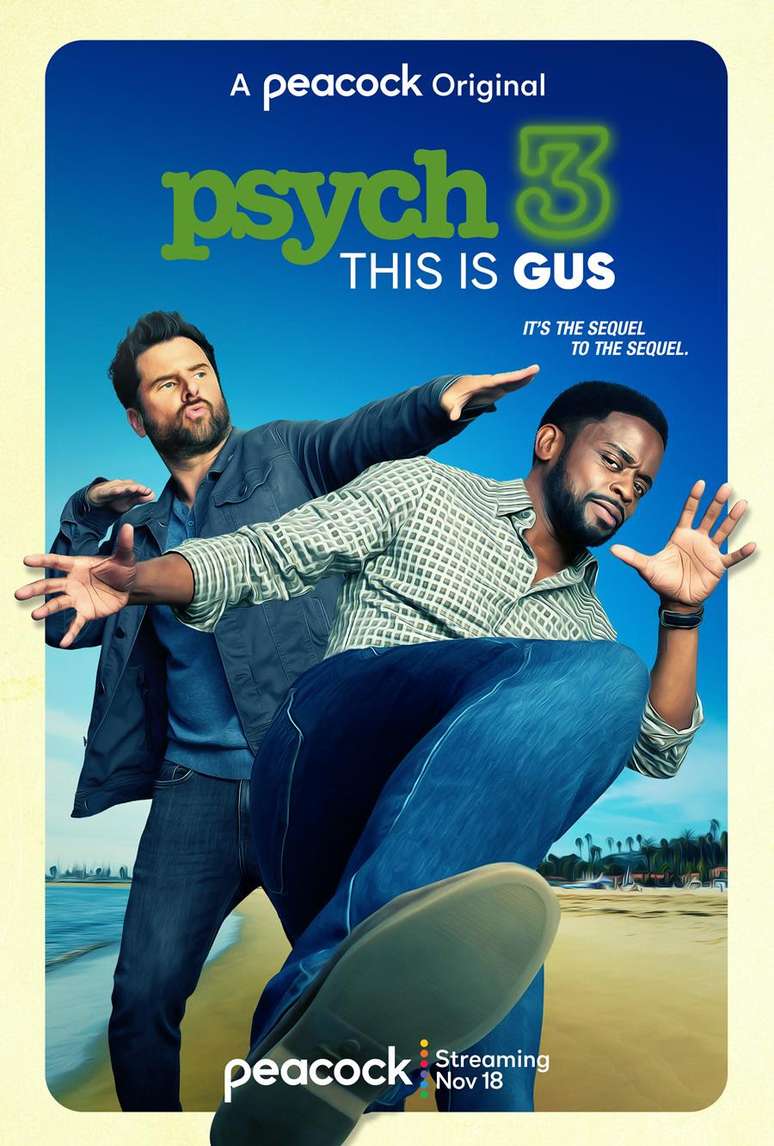 Trailer de novo filme volta a juntar elenco da série "Psych"