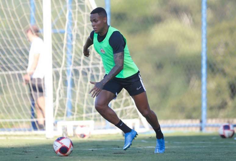 Meta batida! Natan atuou durante os 90 minutos contra o Palmeiras (Divulgação/Bragantino)