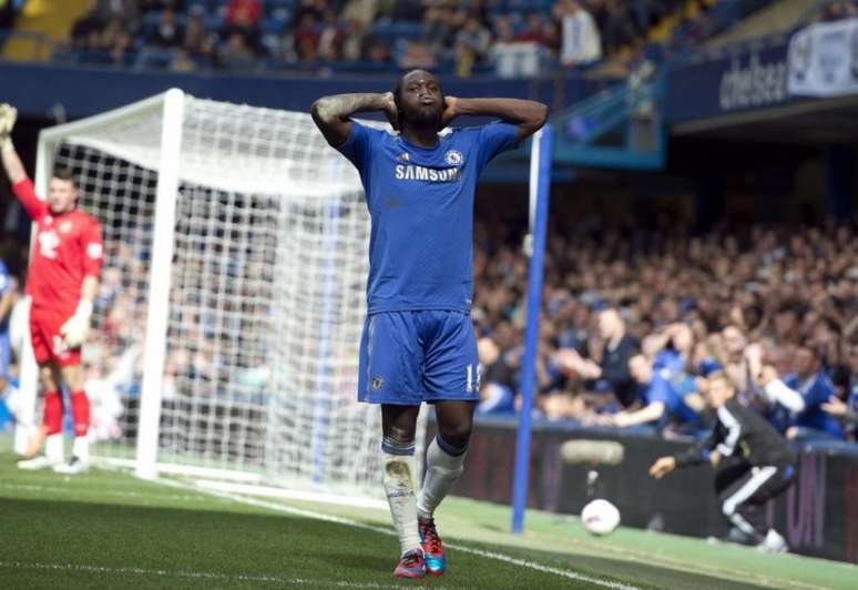 Lukaku entrou em campo apenas 15 vezes na primeira passagem pelo Chelsea (Foto: MIGUEL MEDINA / AFP)