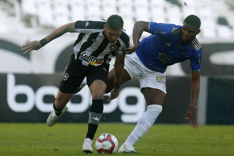 Botafogo e Cruzeiro empataram por 3 a 3 no jogo do primeiro turno (Foto: Vítor Silva/Botafogo)