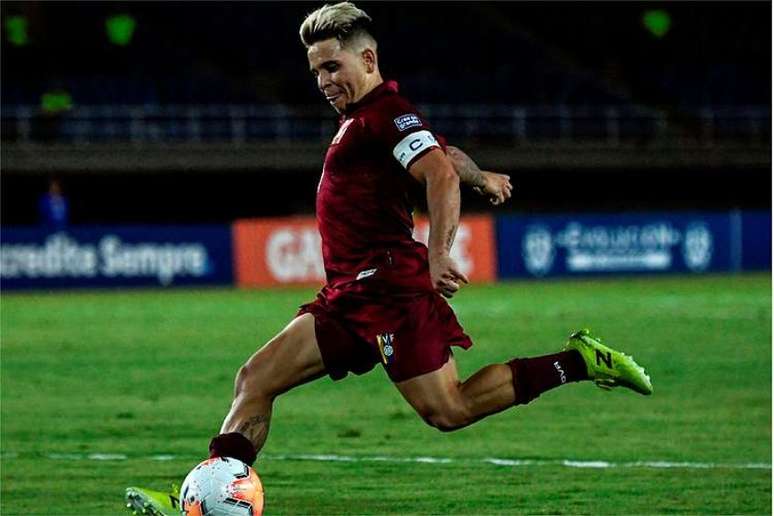 Soteldo defende a Venezuela nas Elimatórias para a Copa do Mundo (Foto: Juan Barreto/AFP)