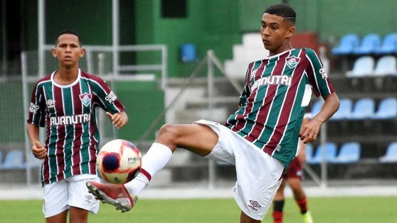Moleques de Xerém conquistaram seis pontos em duas rodadas (Foto: Mailson Santana/Fluminense FC)