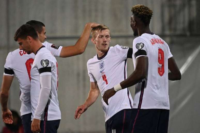 Inglaterra aplicou goleada sobre Andorra e busca nova vitória nas Eliminatórias (Foto: LIONEL BONAVENTURE / AFP)