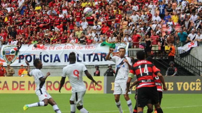 Vasco x Flamengo na Arena da Amazônia em 2014 (Foto: Carlos Gregório Jr/Vasco.com.br)