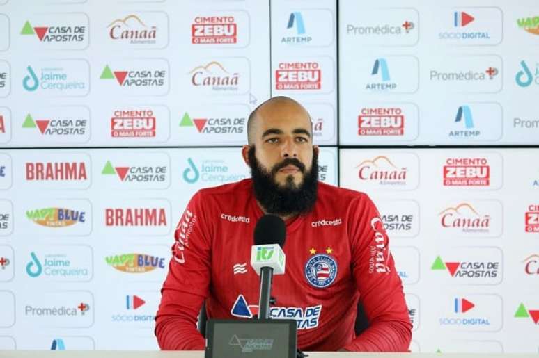 Jogador fez somente três partidas até aqui pelo Esquadrão (Felipe Oliveira/EC Bahia)