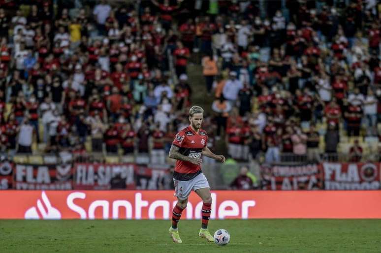 O zagueiro Léo Pereira desfalcará o Flamengo na final da Libertadores (Foto: Marcelo Cortes/Flamengo)