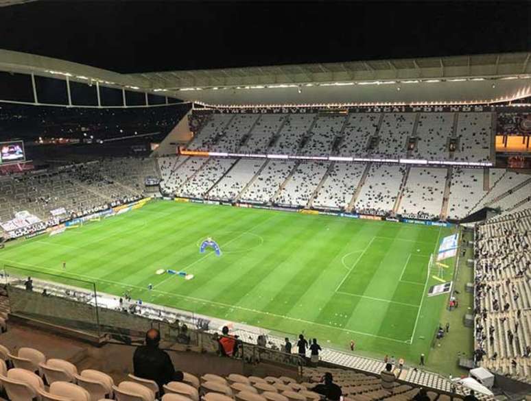 Timão pegará Fortaleza em 6 de novembro, quando terá capacidade máxima da Arena liberada (Foto: Pedro Alvarez)