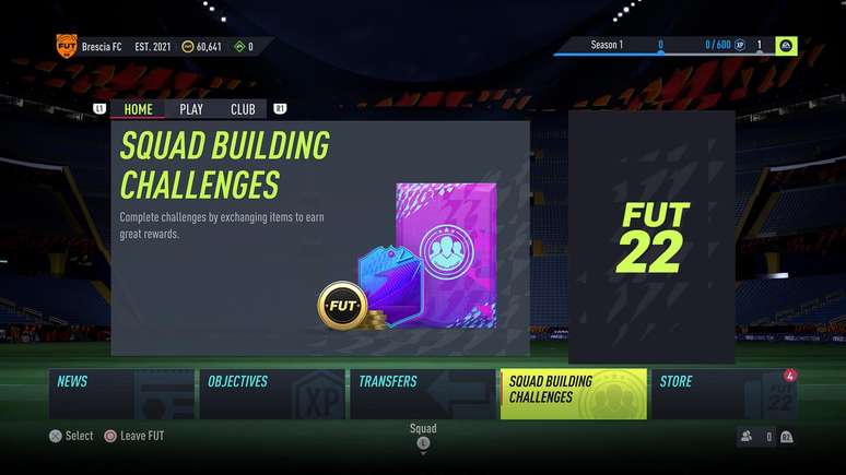 Premiação do FUT Draft para FIFA 22 Ultimate Team