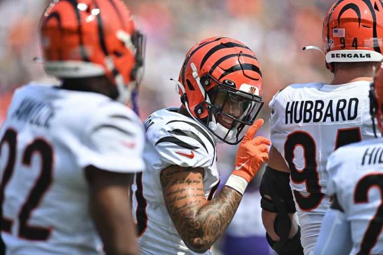 Bengals tem três vitórias e duas derrotas na temporada 2021 (Cincinnati Bengals)