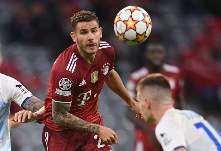 Lucas Hernández, do Bayern de Munique
29/09/2021
REUTERS/Andreas Gebert