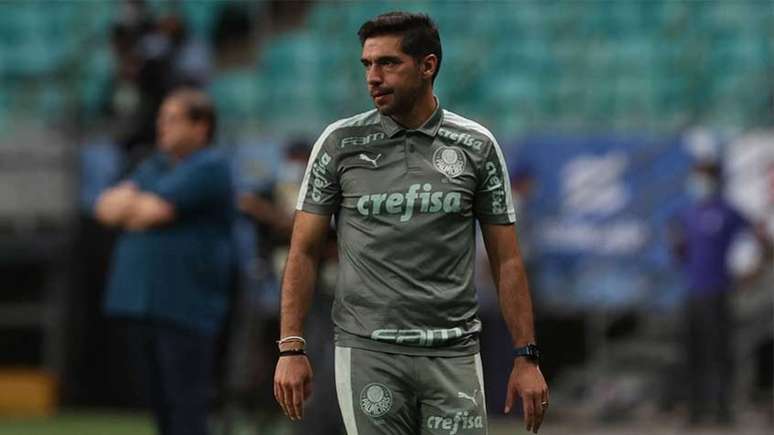 Abel Ferreira  no comando do Palmeiras. (Foto: Cesar Greco/Palmeiras)