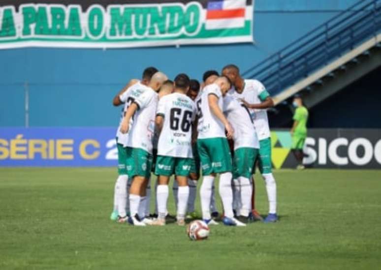 Time do Manaus FC (Foto: Divulgação/Manaus)