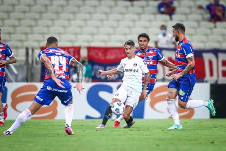 Imortal perdeu para o Fortaleza por 1 a 0 na Arena Castelão (Lucas Uebel/Grêmio)