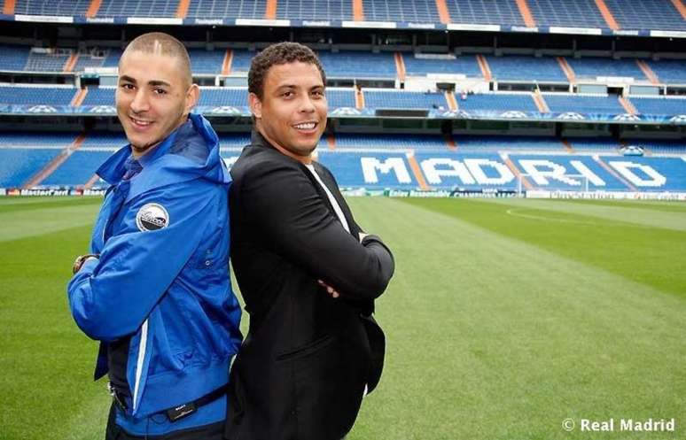 Benzema e Ronaldo são dois dos maiores atacantes da história do Real Madrid (Foto: Divulgação / Real Madrid)