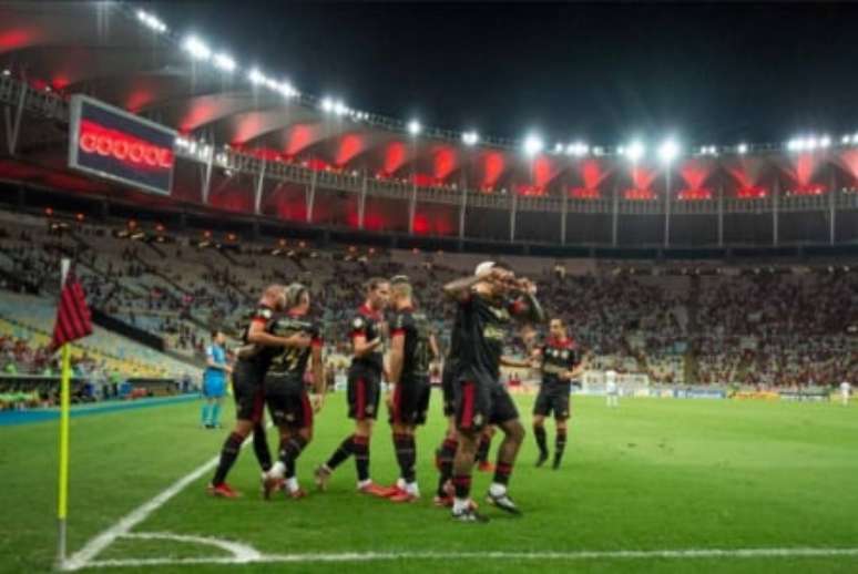 Kenedy abriu o placar diante do Juventude (Foto: Alexandre Vidal / Flamengo)