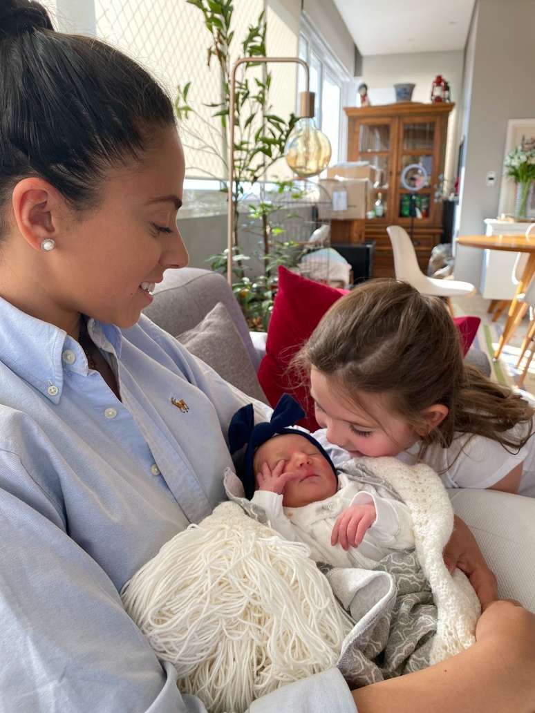 Let&iacute;cia e Helena, madrinha e afilhada