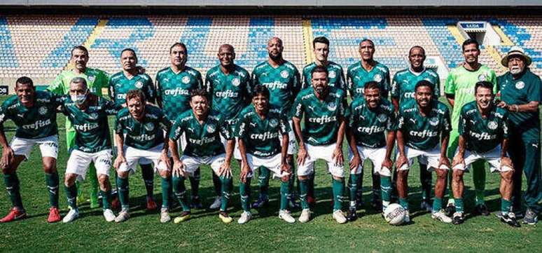 O Palmeiras na disputa da Copa Brasil WLegends (Foto: Caio Henrique/@wlegends10)