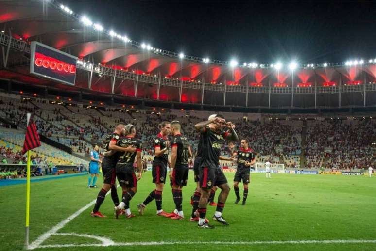 Flamengo bateu o Juventude por 3 a 1, na última quarta, no Maracanã (Foto: Alexandre Vidal / Flamengo)