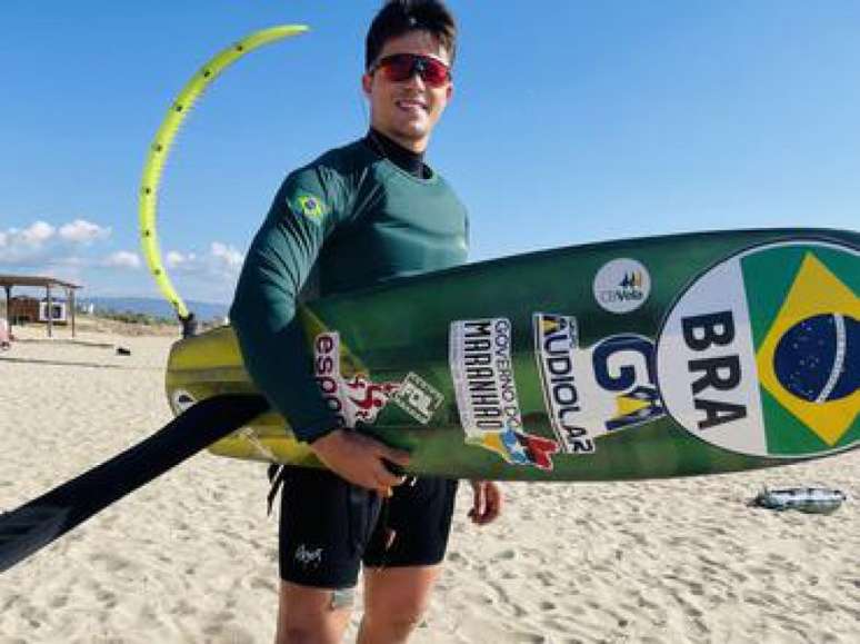 Bruno Lobo lidera o ranking mundial de Fórmula Kite (Foto: @onboardsports)