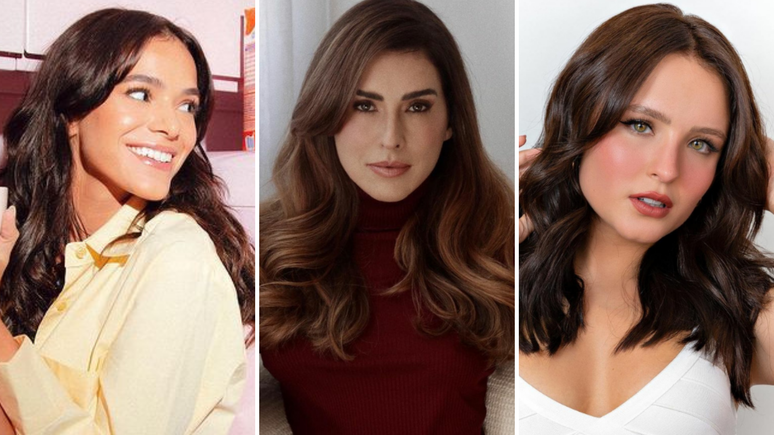 Bruna Marquezine, Fê Paes Leme e Larissa Manoela (Fotos: Reprodução/Instagram)