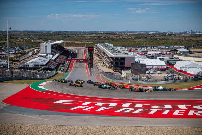 O Circuito das Américas, em Austin, Texas, é palco do GP dos Estados Unidos desde 2012