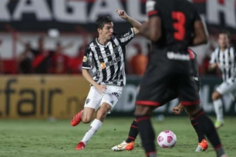 Galo oscilou durante a partida (Foto: Pedro Souza / Atlético-MG)