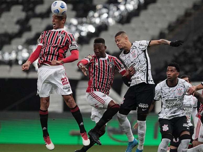 Corinthians e São Paulo ficaram no 0 a 0, em Itaquera, no último duelo dos clubes (Foto: Rubens Chiri/saopaulofc.net)