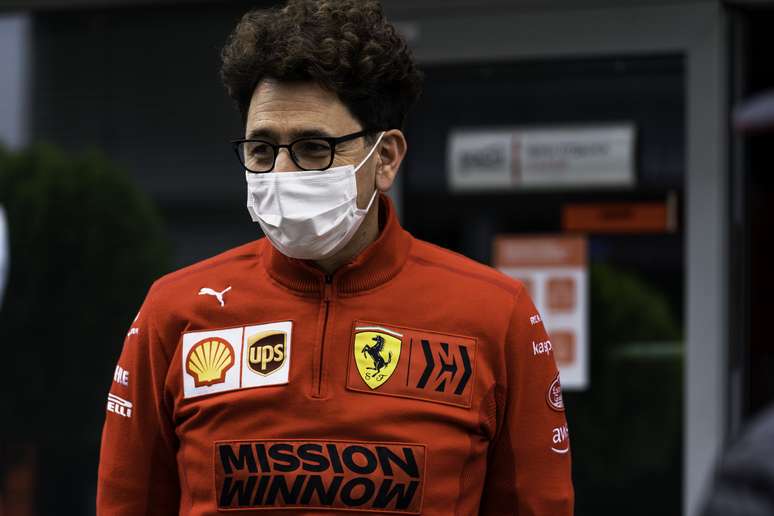 Mattia Binotto definiu o top-3 como meta para a Ferrari em 2021 