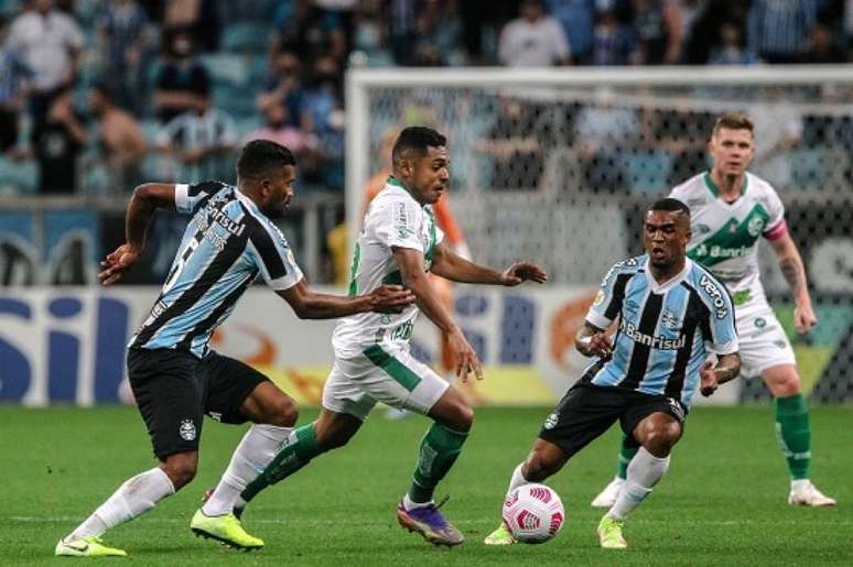Grêmio bateu o Juventude por 3 a 2 na Arena (Foto: Fernando Alves/Juventude)