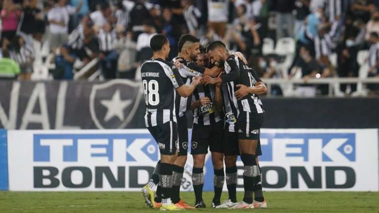 Time do Botafogo pela Série B (Foto: Vítor Silva/Botafogo)
