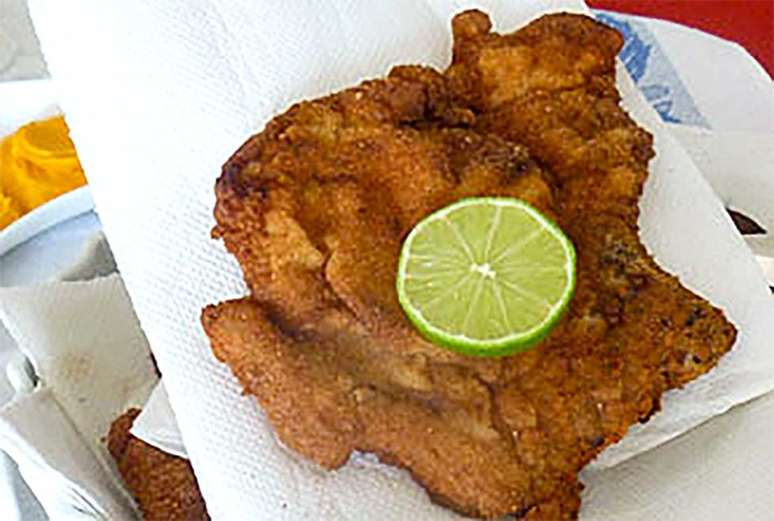 Bistecas de porco à milanesa