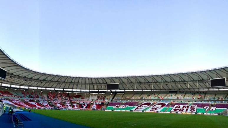 Maracanã será palco do Fla-Flu 435, a ser realizado às 19h deste sábado (Foto: Divulgação / Twitter Maracanã)