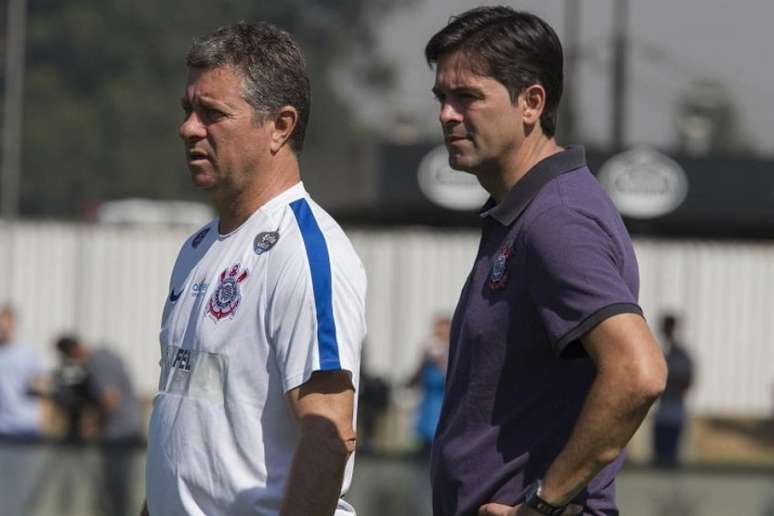 Walmir Cruz e Leandro da Silva entraram na Justiça contra o Corinthians (Foto: Daniel Augusto Jr./Ag. Corinthians)