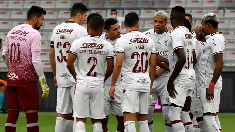 Fluminense divulgou bastidores do jogo entre Fluminense e Athletico-PR(Foto: Mailson Santana / Fluminense FC)