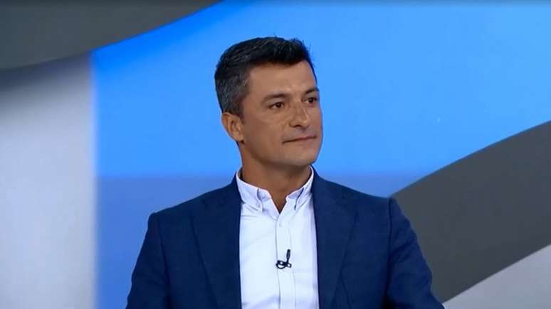 Sandro Meira Ricci é comentarista de arbitragem do Grupo Globo (Reprodução/Sportv)