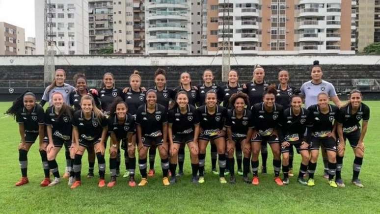Botafogo venceu mais uma no Campeonato Carioca de futebol feminino (Divulgação/Twitter/Botafogo Feminino)