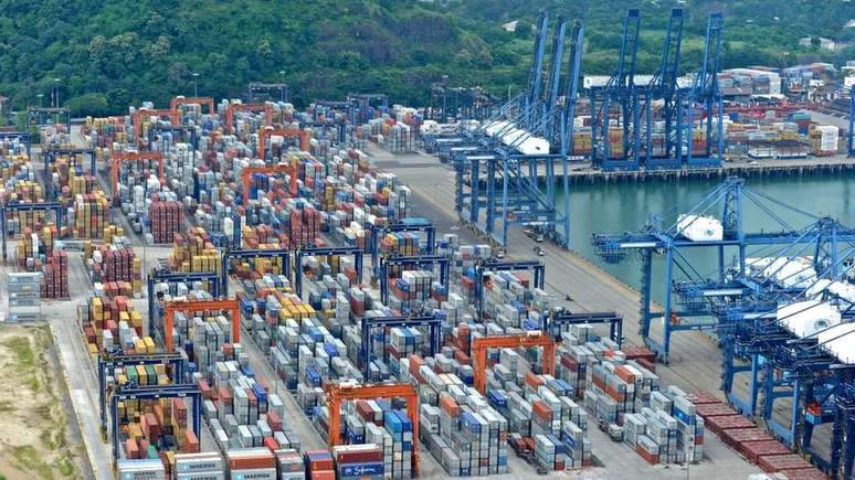 Porto de Balboa, no Panamá, operado por capital chinês