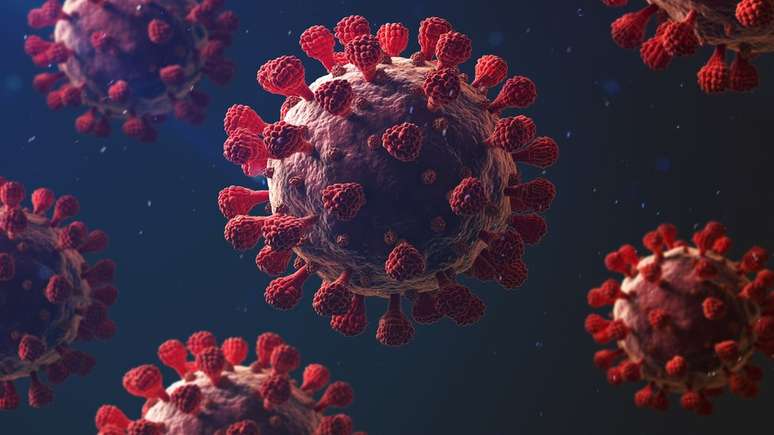 A superfície externa do coronavírus é coberta por proteínas spike, usadas como antígeno na vacina de Oxford